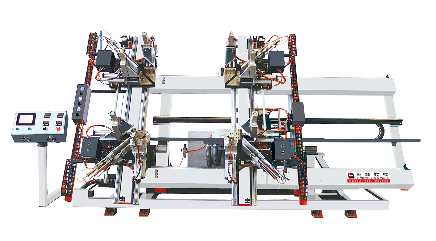 塑料门窗多层数控共挤四角焊接机